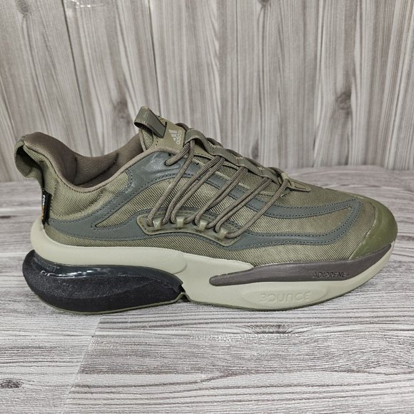 Adidas AlphaBoostV1Cordura Olive Strata Reflective Shoes IG3129Men's Size 11NEW - Picture 5 of 16